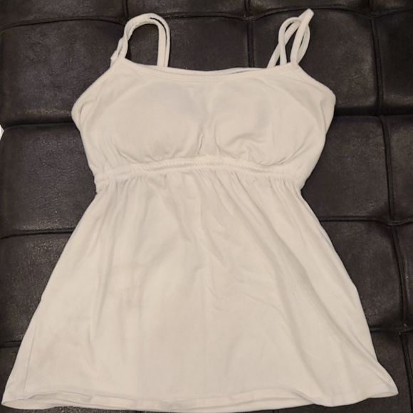 Motherhood Tops - Motherhood White Nursing Tank